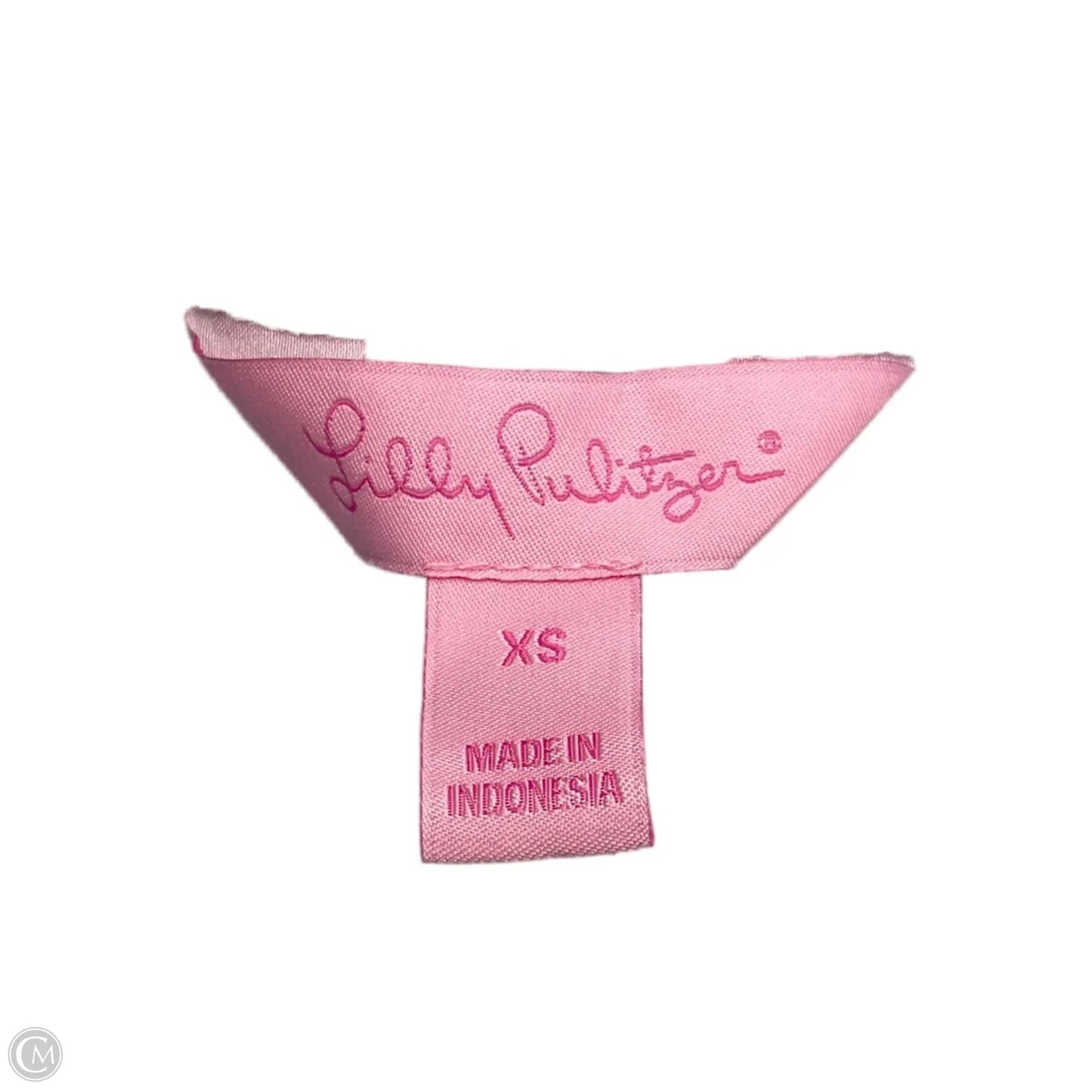 Top Long Sleeve Designer By Lilly Pulitzer In Blue & White, Size: Xs