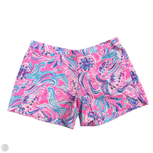 Shorts Designer By Lilly Pulitzer In Blue & Pink, Size: M