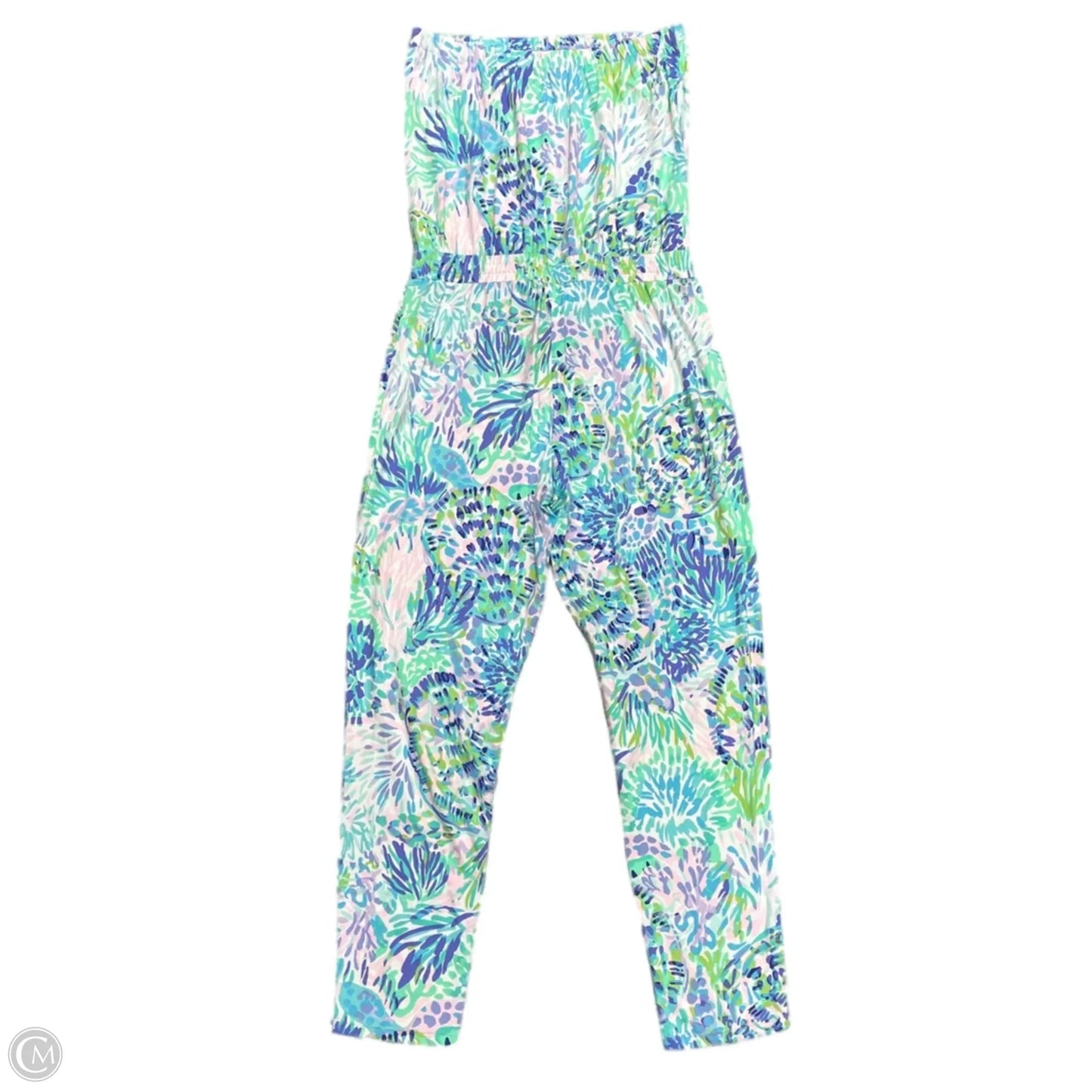 Jumpsuit Designer By Lilly Pulitzer In Blue, Size: M