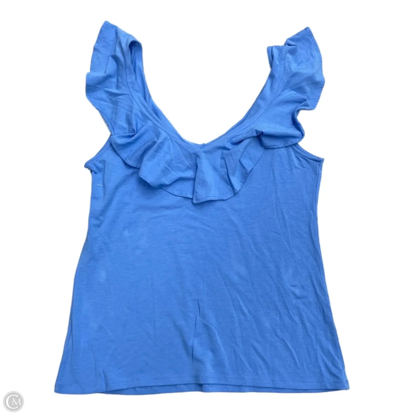 Top Short Sleeve Designer By Lilly Pulitzer In Blue, Size: S
