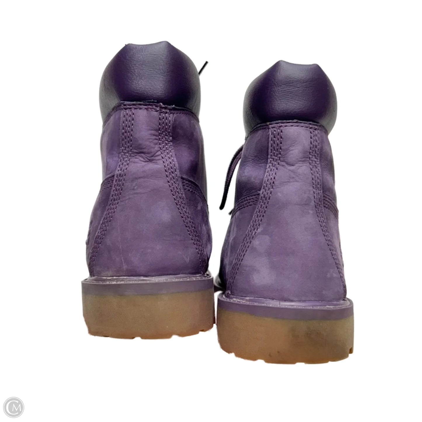 Boots Ankle Flats By Timberland In Purple, Size: 7