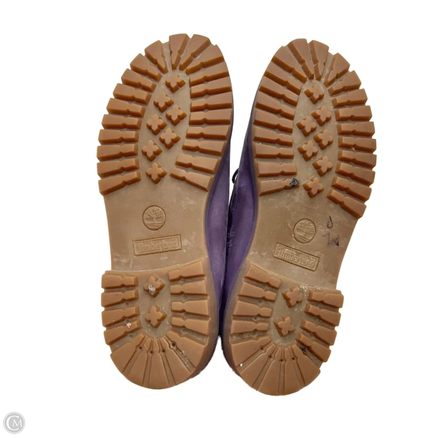 Boots Ankle Flats By Timberland In Purple, Size: 7