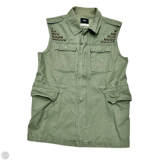 Vest Other By Bdg In Green, Size: M
