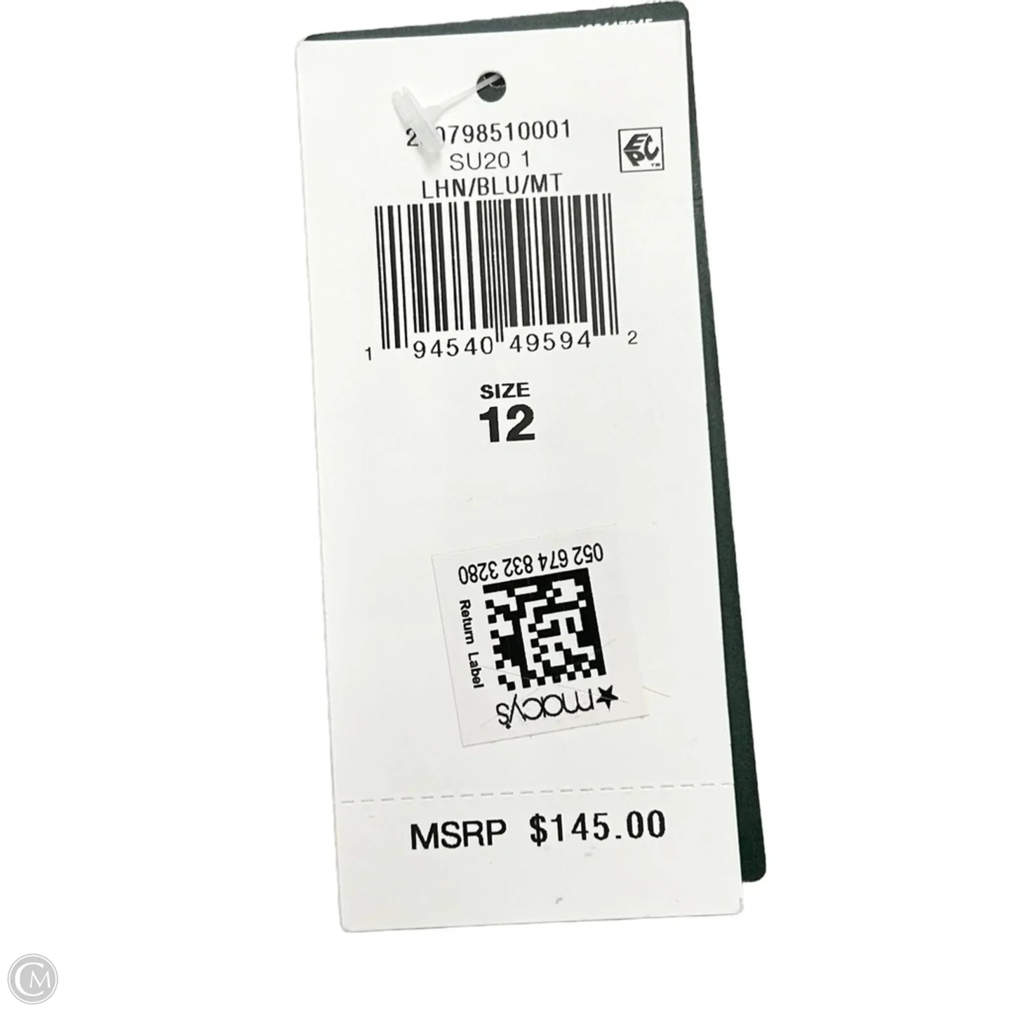 Dress Party Long By Lauren By Ralph Lauren In Blue, Size: L