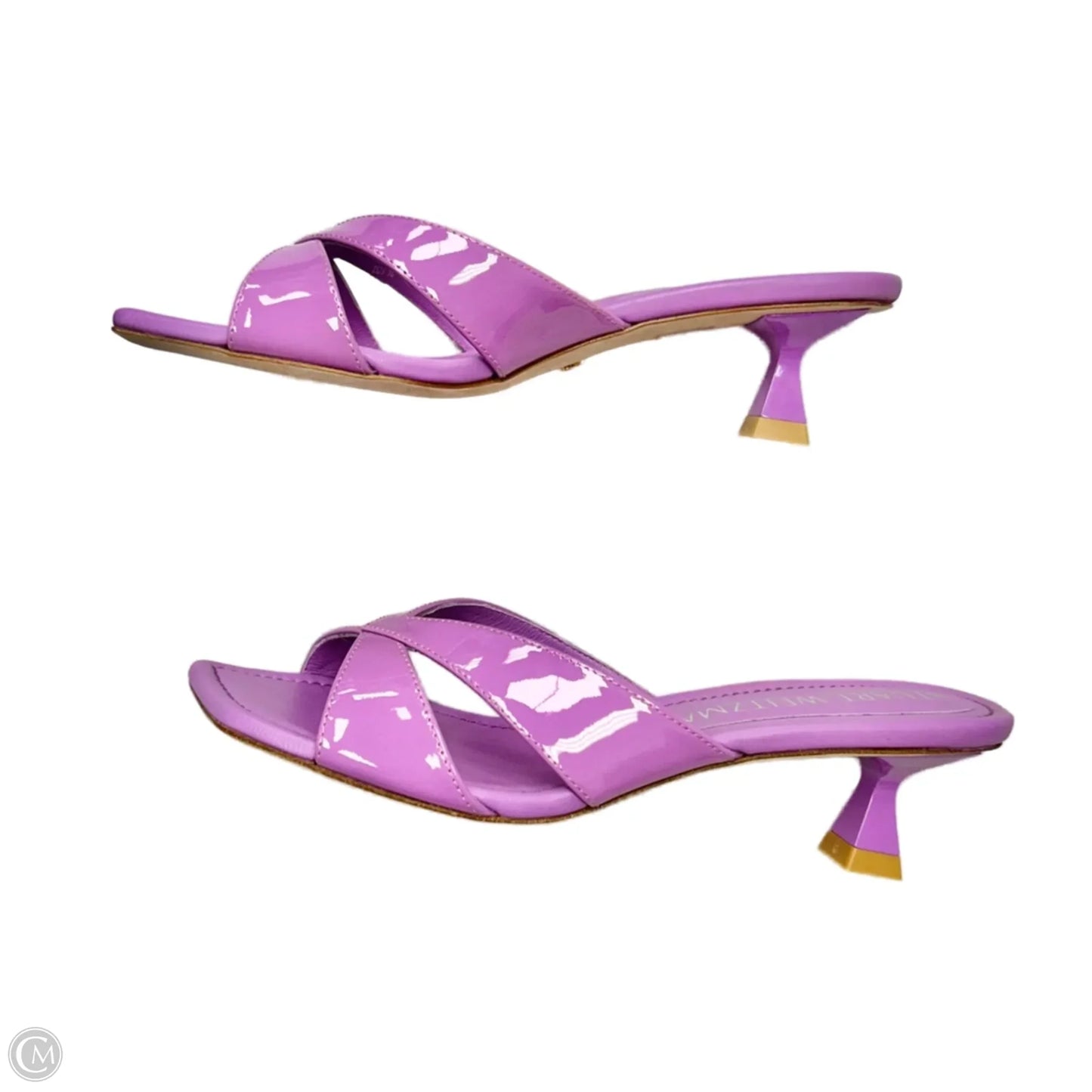Shoes Designer By Stuart Weitzman In Purple, Size: 7.5