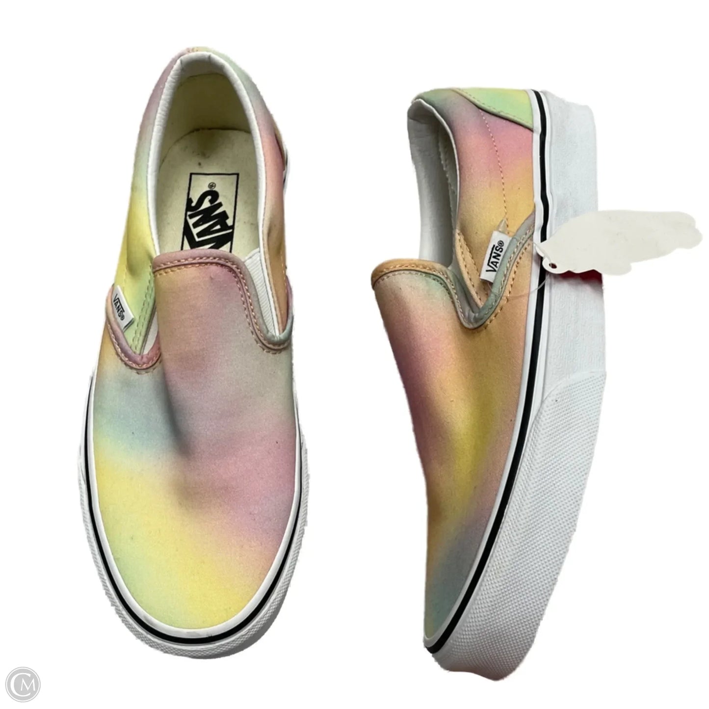 Shoes Sneakers By Vans In Tie Dye Print, Size: 8