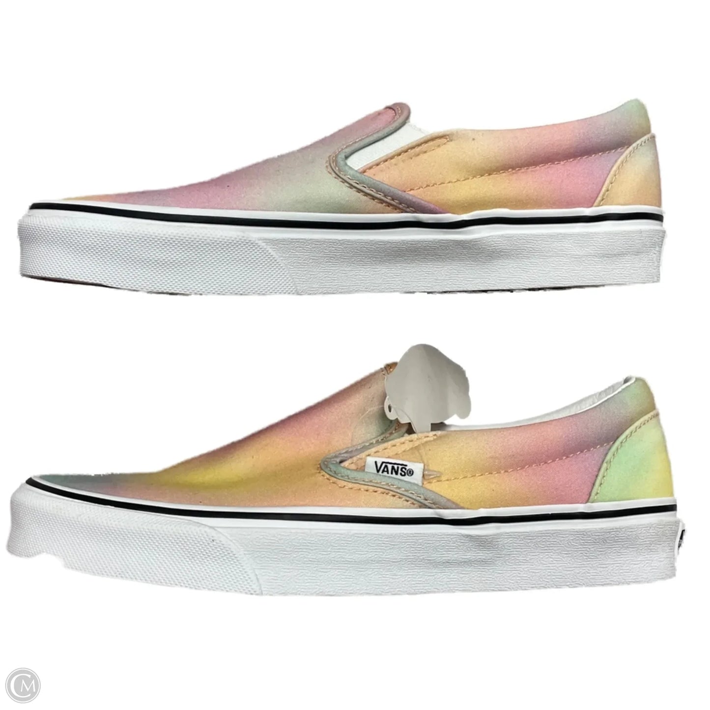 Shoes Sneakers By Vans In Tie Dye Print, Size: 8