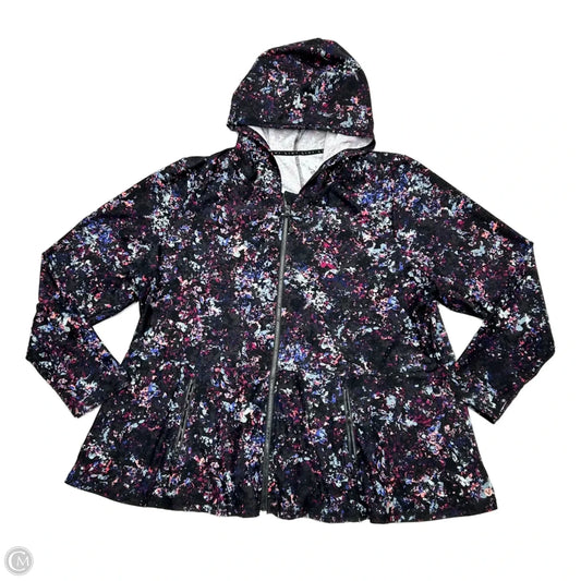 Athletic Jacket By Livi Active In Multi-colored, Size: 2x
