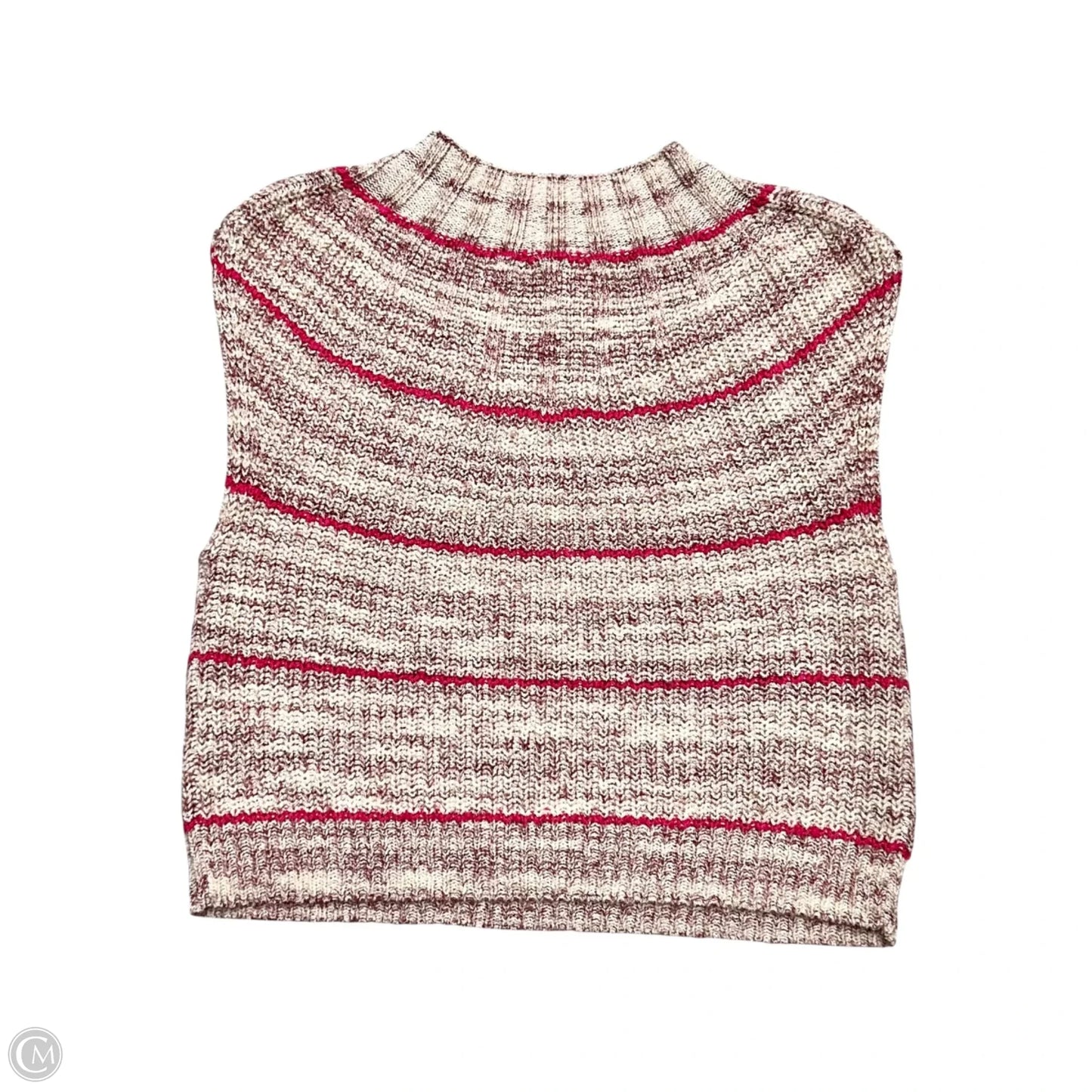 Sweater Short Sleeve By Daily Practice By Anthropologie In Pink, Size: S