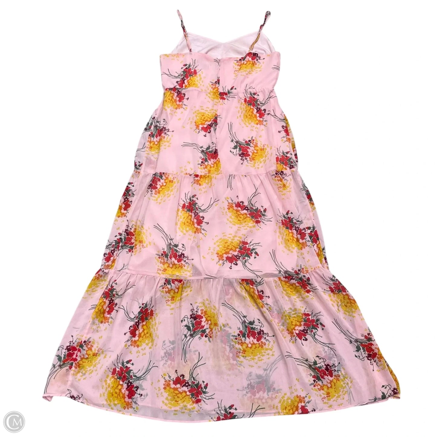 Dress Casual Maxi By J. Crew In Pink & Red, Size: Xs