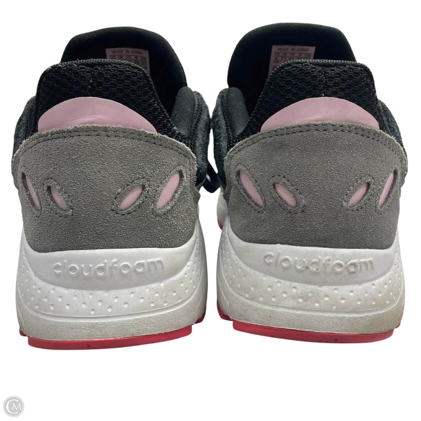 Shoes Sneakers By Adidas In Black & Grey, Size: 9