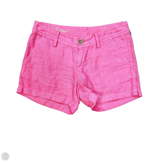 Shorts Designer By Lilly Pulitzer In Pink, Size: 0