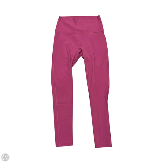 Athletic Leggings By Gym Shark In Pink, Size: M