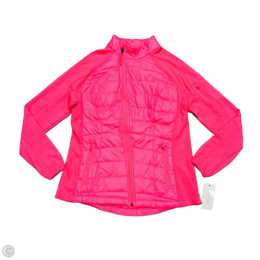 Jacket Puffer & Quilted By Calvin Klein Performance In Pink, Size: Xl