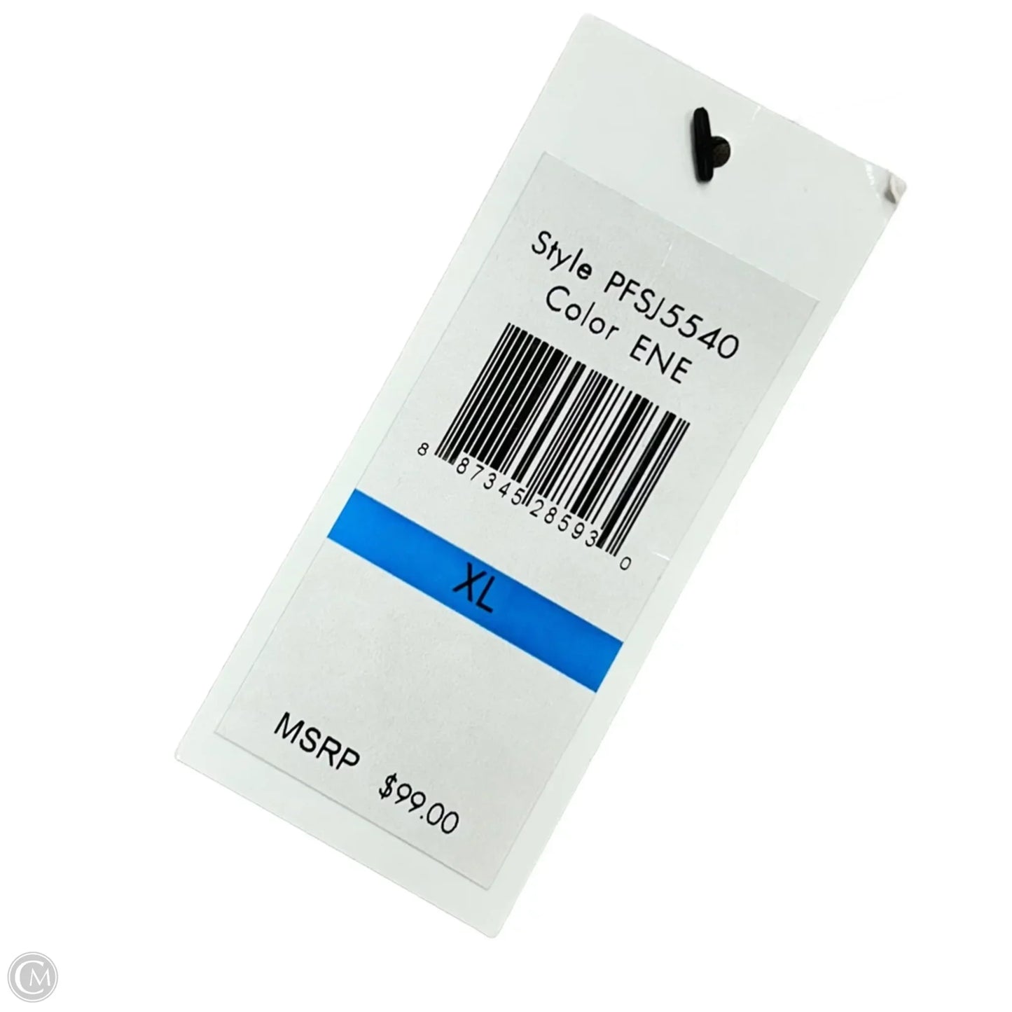 Jacket Puffer & Quilted By Calvin Klein Performance In Pink, Size: Xl