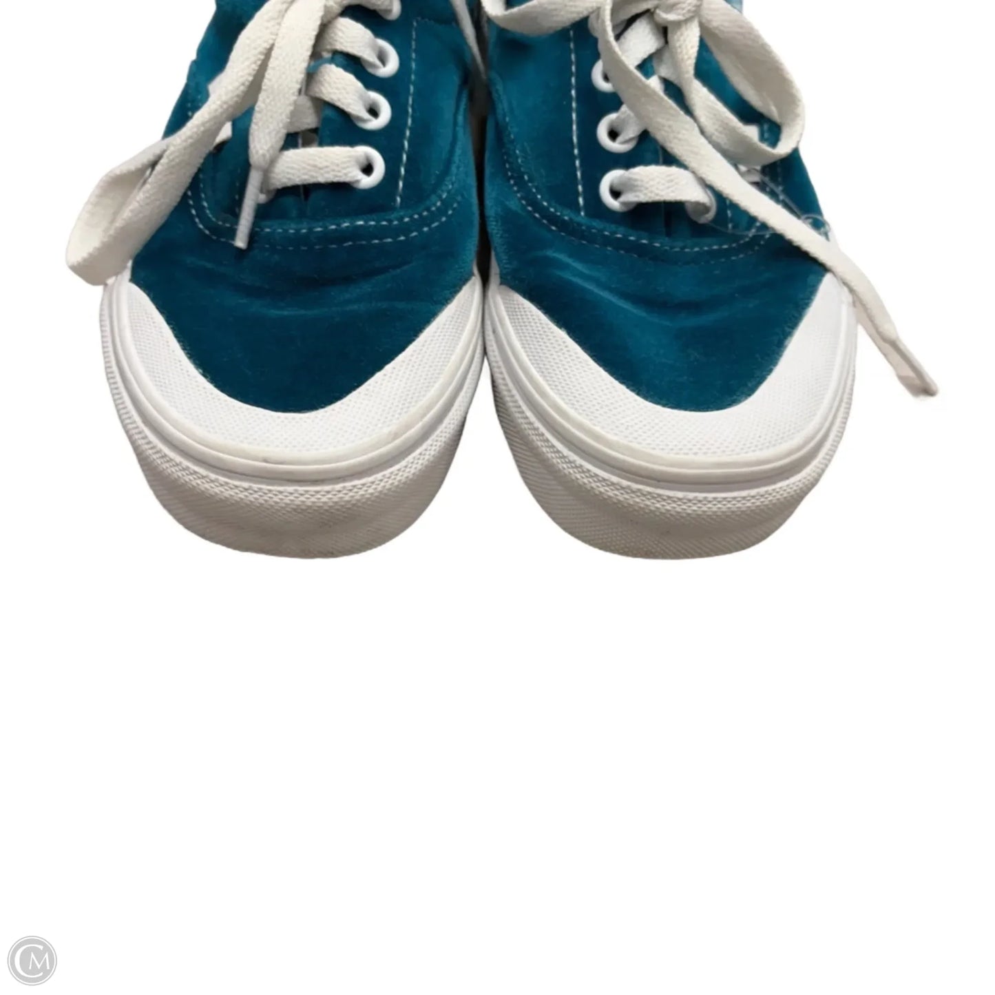 Shoes Sneakers By Vans In Teal, Size: 6