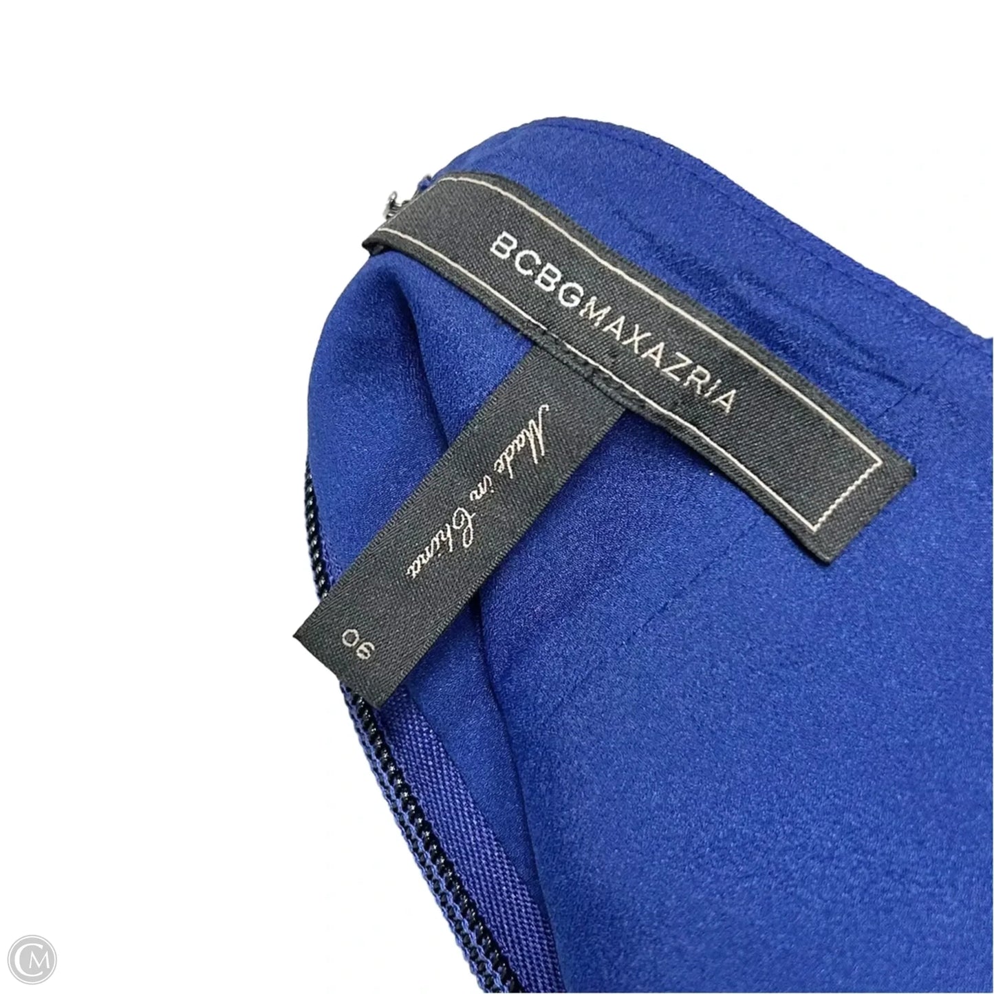 Dress Party Long By Bcbgmaxazria In Blue, Size: S