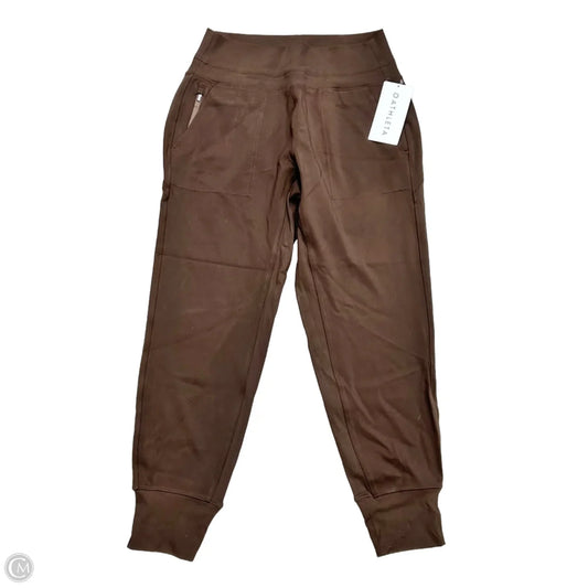Athletic Pants By Athleta In Brown, Size: M