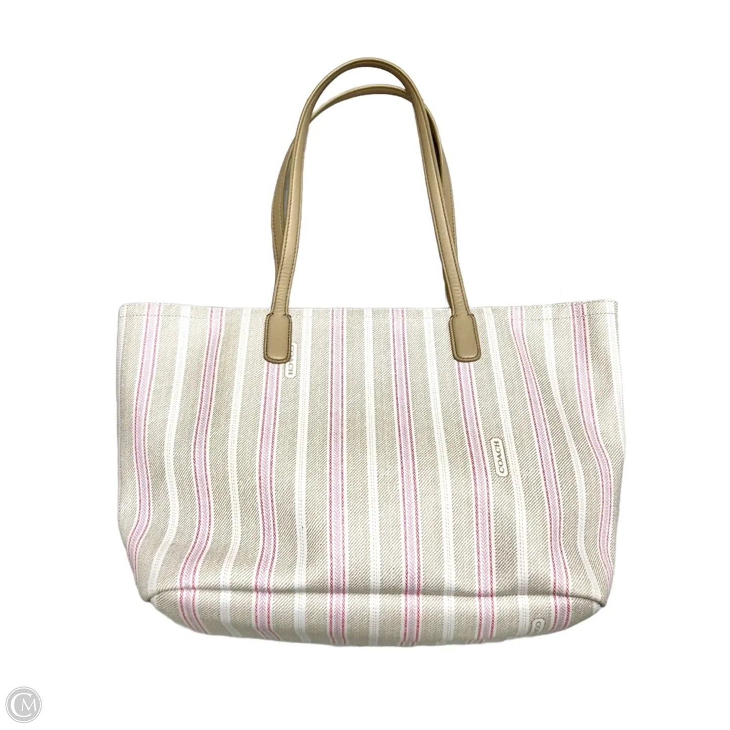 Tote Designer By Coach, Size: Medium