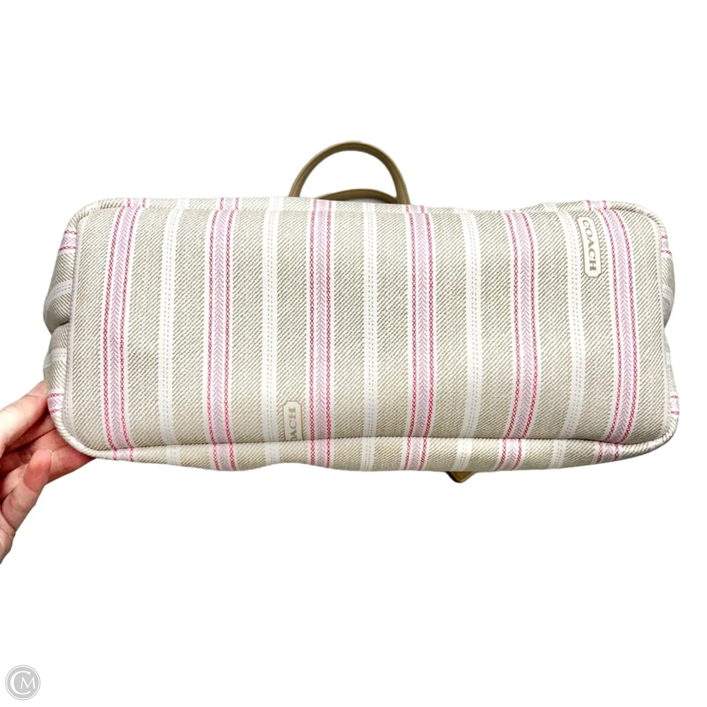 Tote Designer By Coach, Size: Medium