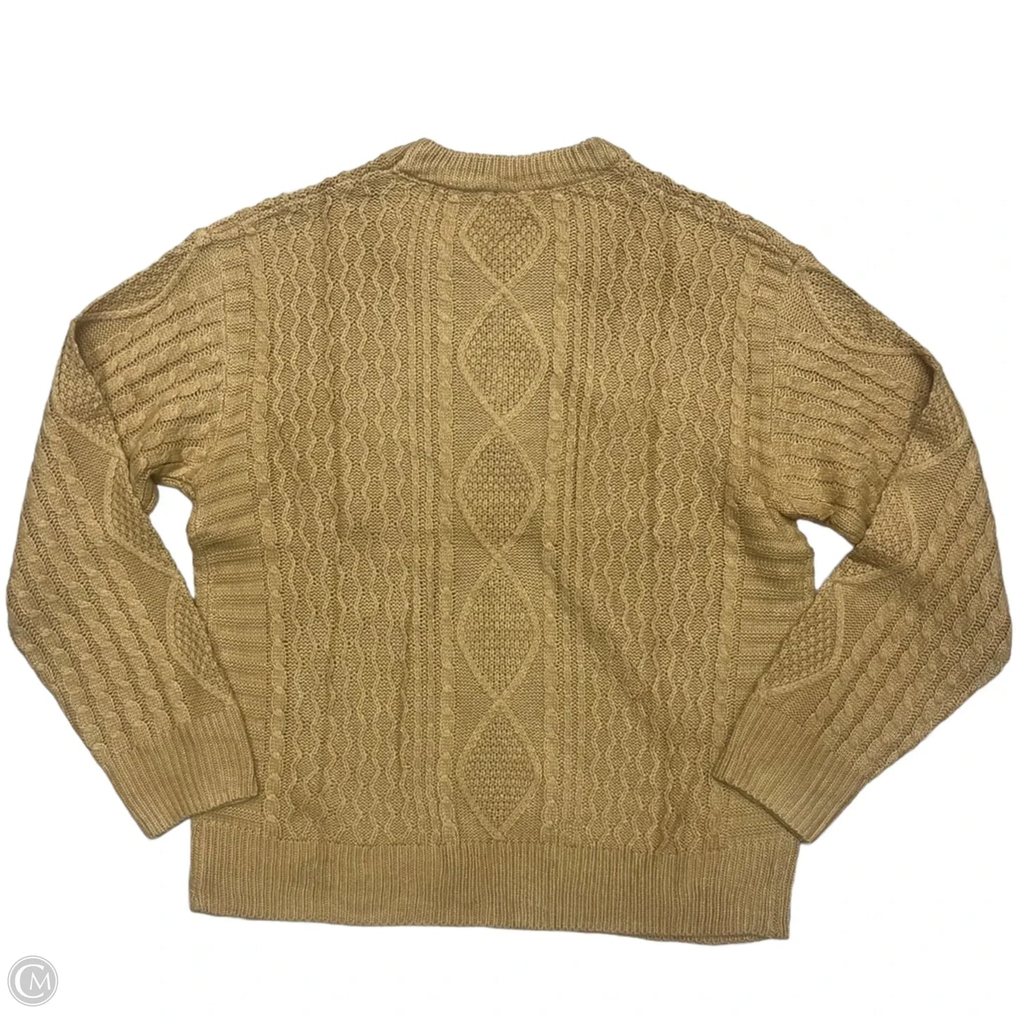 Sweater By Zeagoo In Tan, Size: M