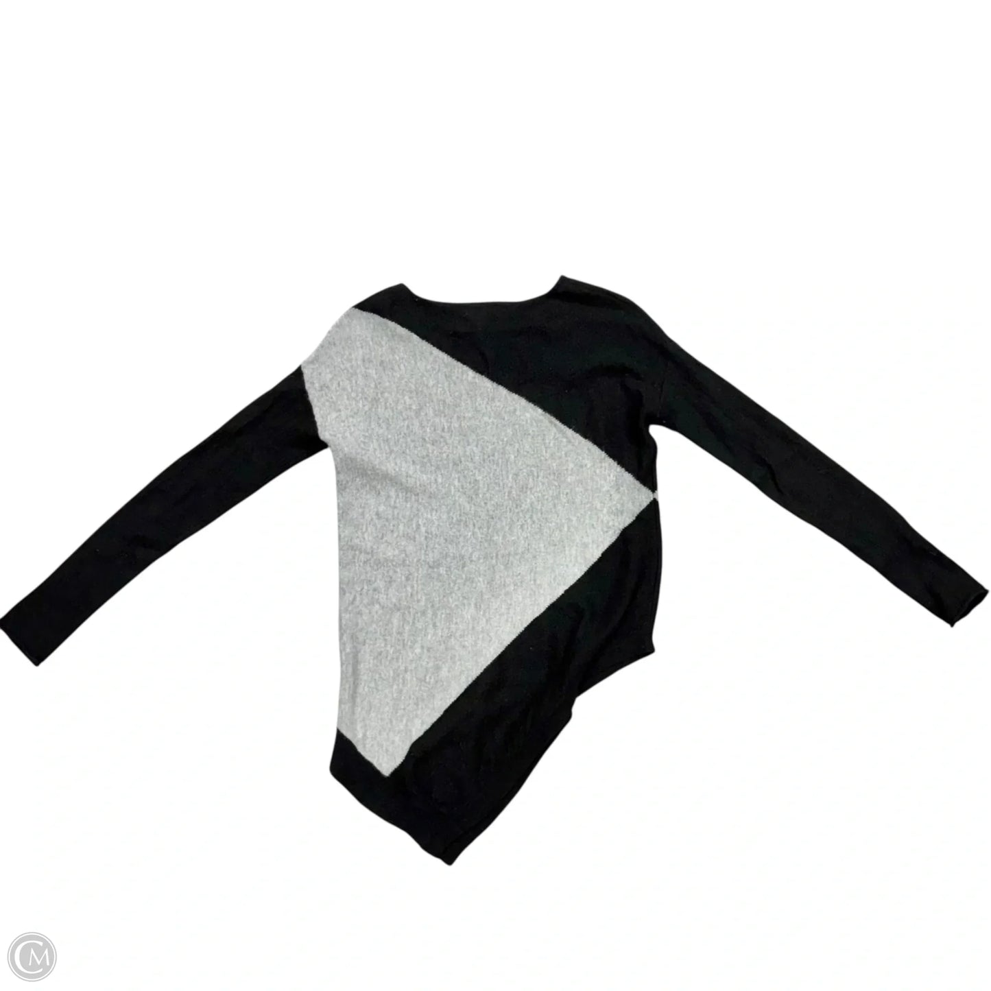 Sweater Designer By Neiman Marcus In Black & Grey, Size: Xs