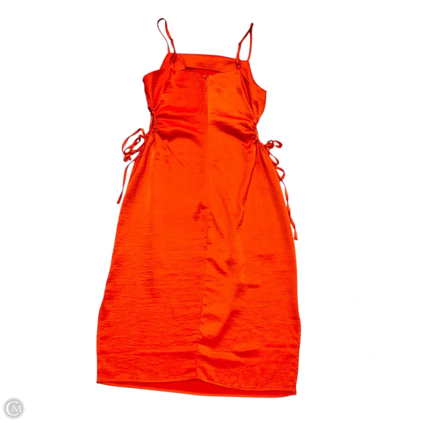 Dress Party Midi By Christian Lacroix In Orange, Size: M