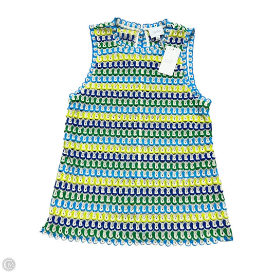 Top Sleeveless By Johnny Was In Blue & Green, Size: M