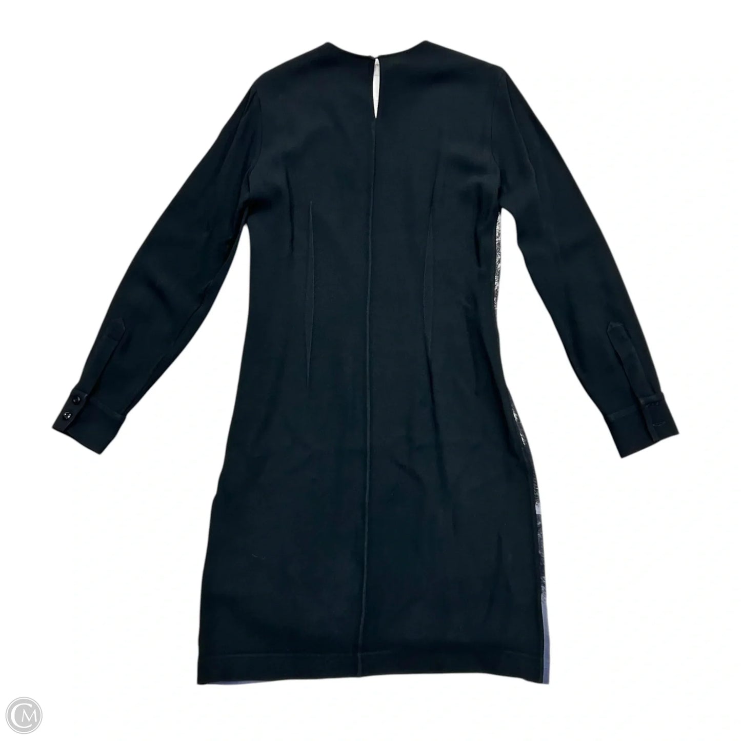 Dress Luxury Designer By Stella Mccartney In Black & Grey, Size: M