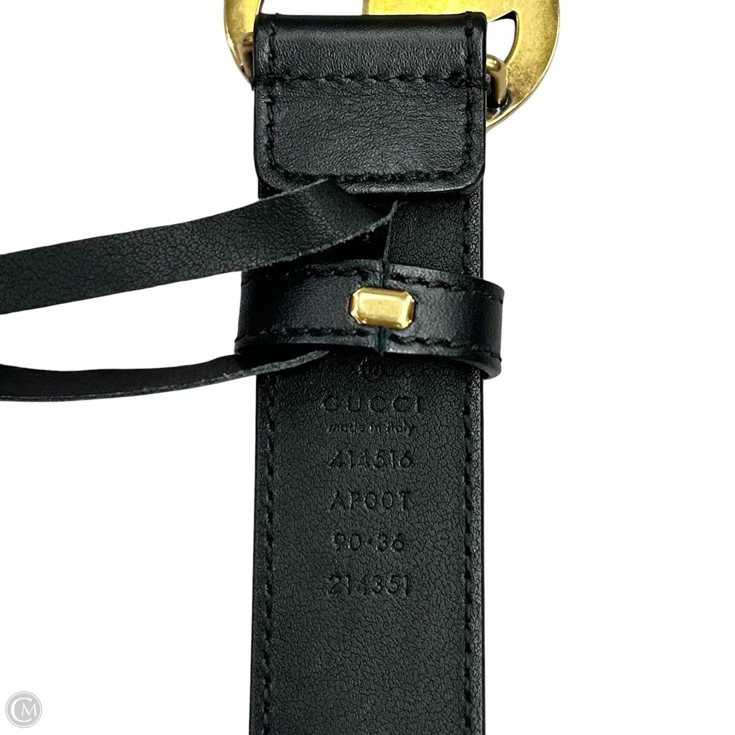 Belt Luxury Designer By Gucci, Size: M