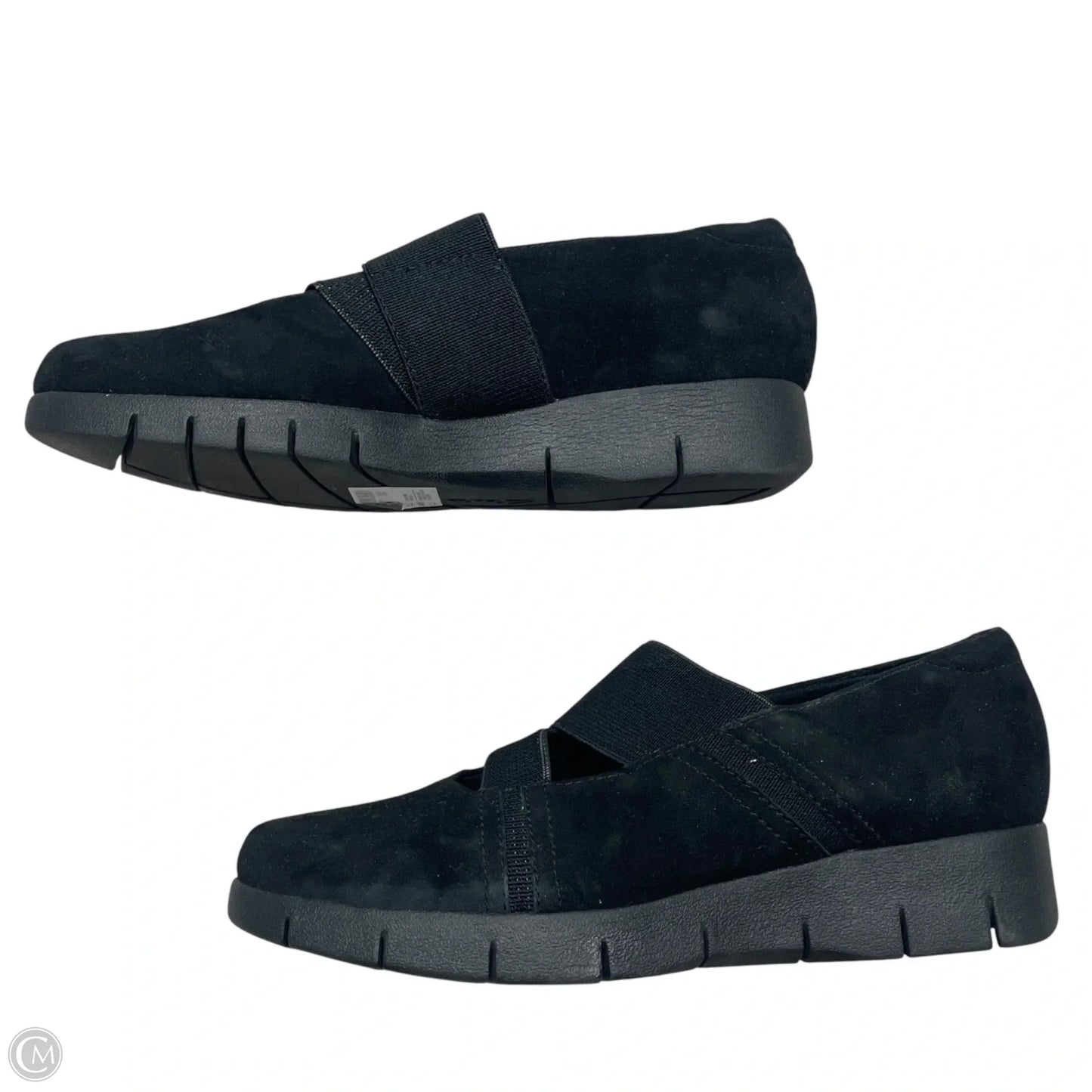 Shoes Sneakers By Clarks In Black, Size: 6