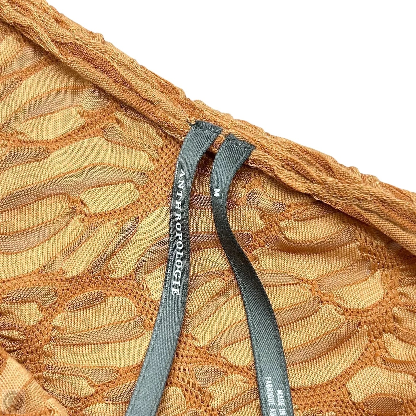 Top Sleeveless By Anthropologie In Taupe, Size: M