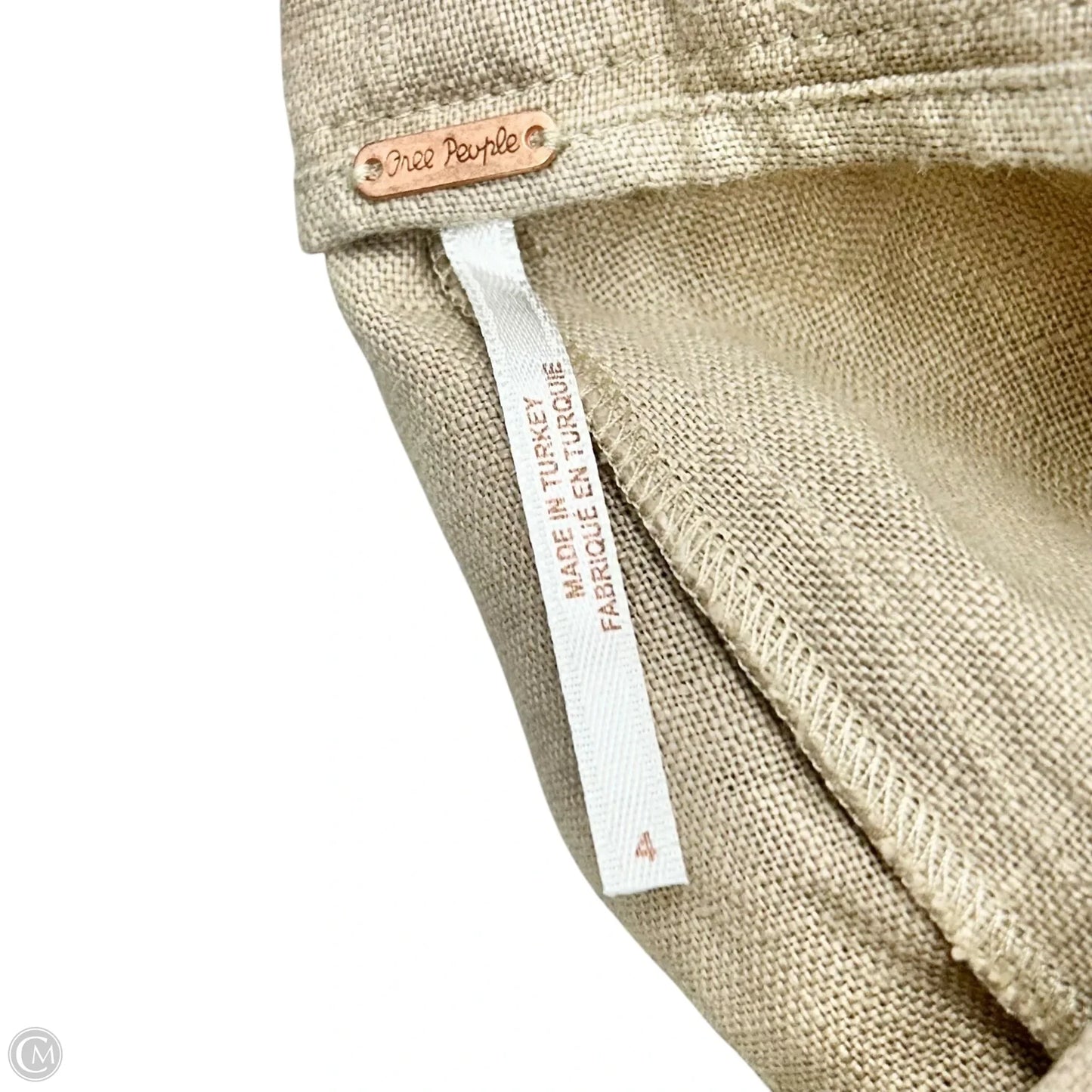 Pants Linen By Free People In Beige, Size: 4