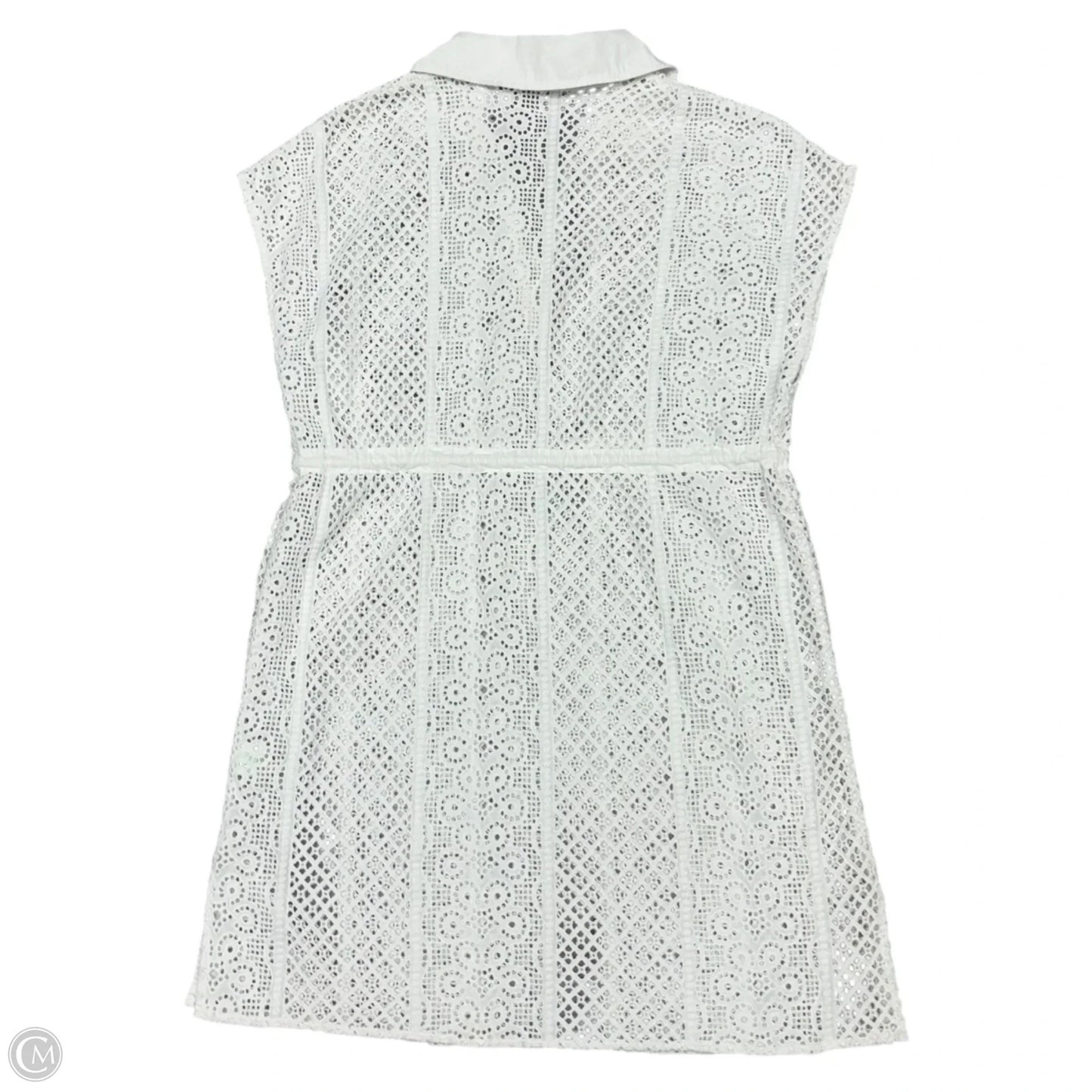 Swimwear Cover-up Designer By Lilly Pulitzer In White, Size: M
