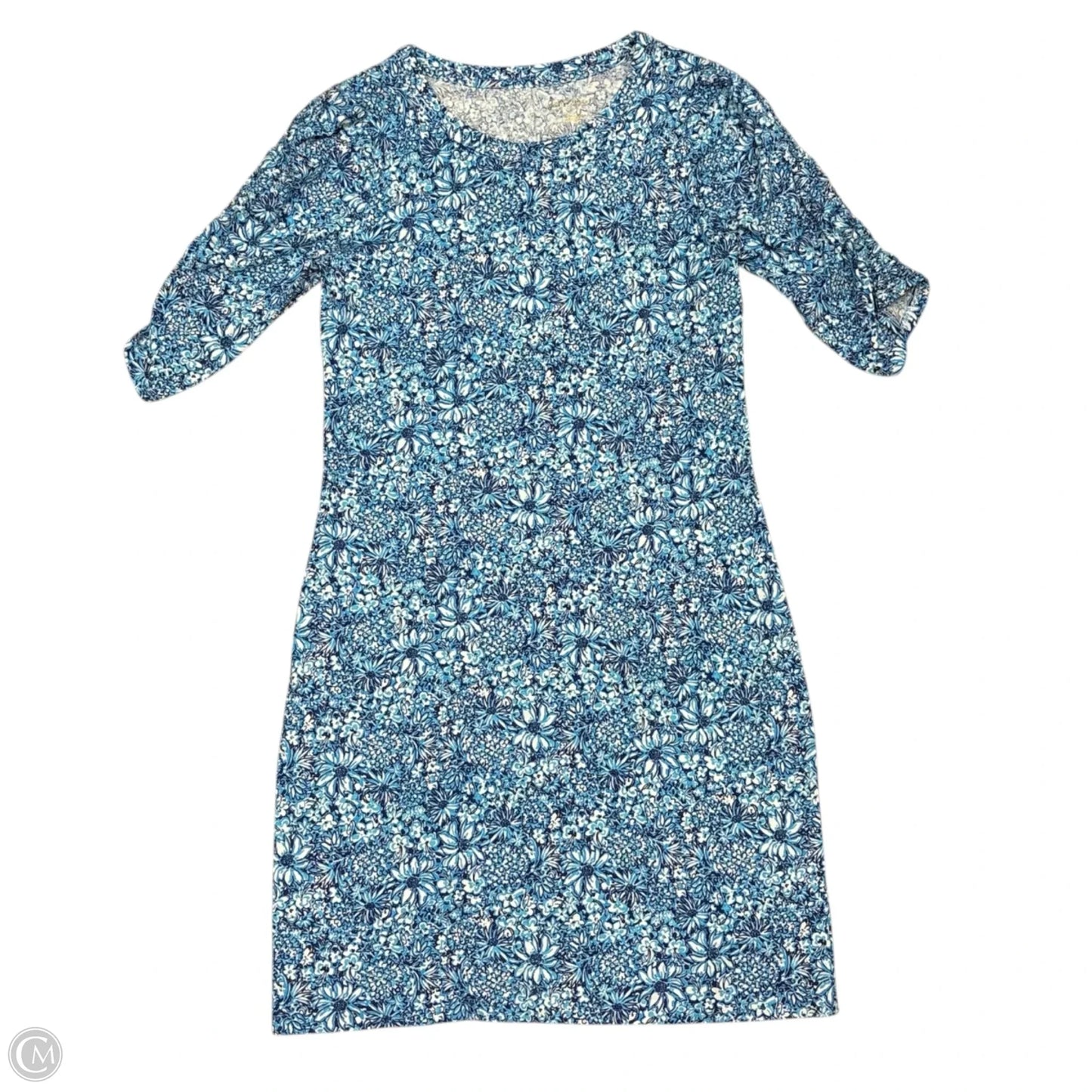 Dress Designer By Lilly Pulitzer In Blue & White, Size: Xs