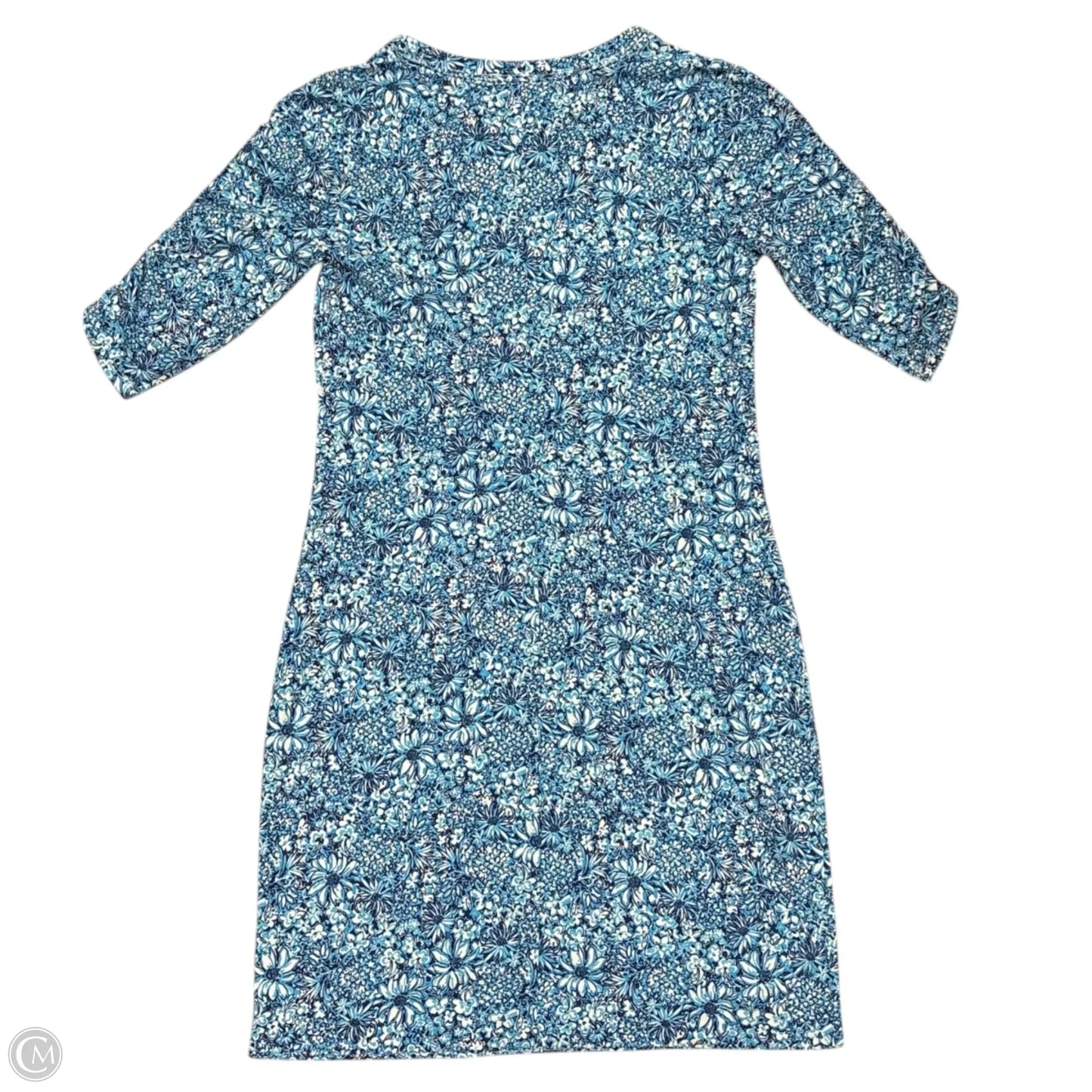 Dress Designer By Lilly Pulitzer In Blue & White, Size: Xs