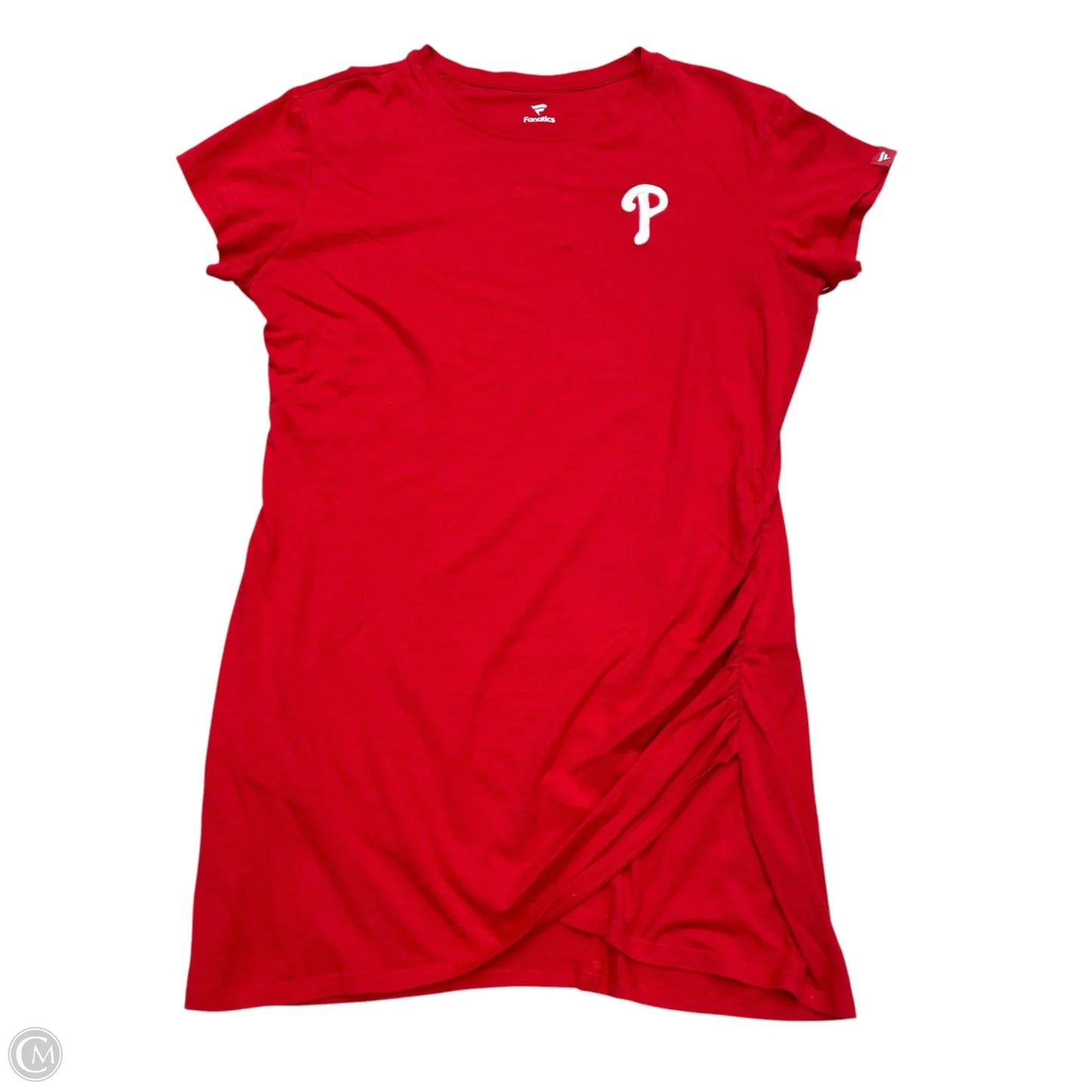 Athletic Dress By Fanatics In Red, Size: L