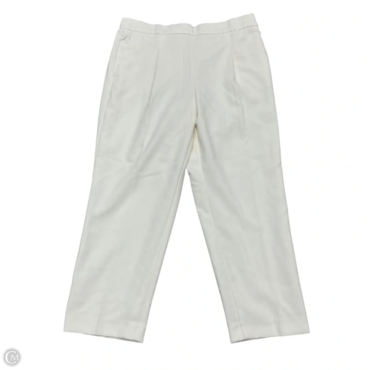 Pants Dress By Ann Taylor In White, Size: Lp
