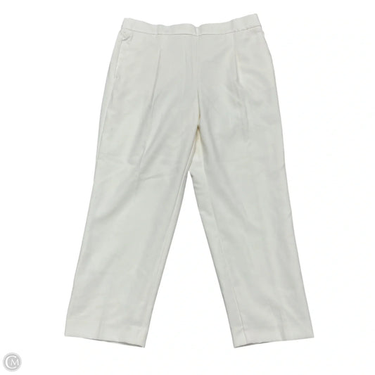 Pants Dress By Ann Taylor In White, Size: Lp