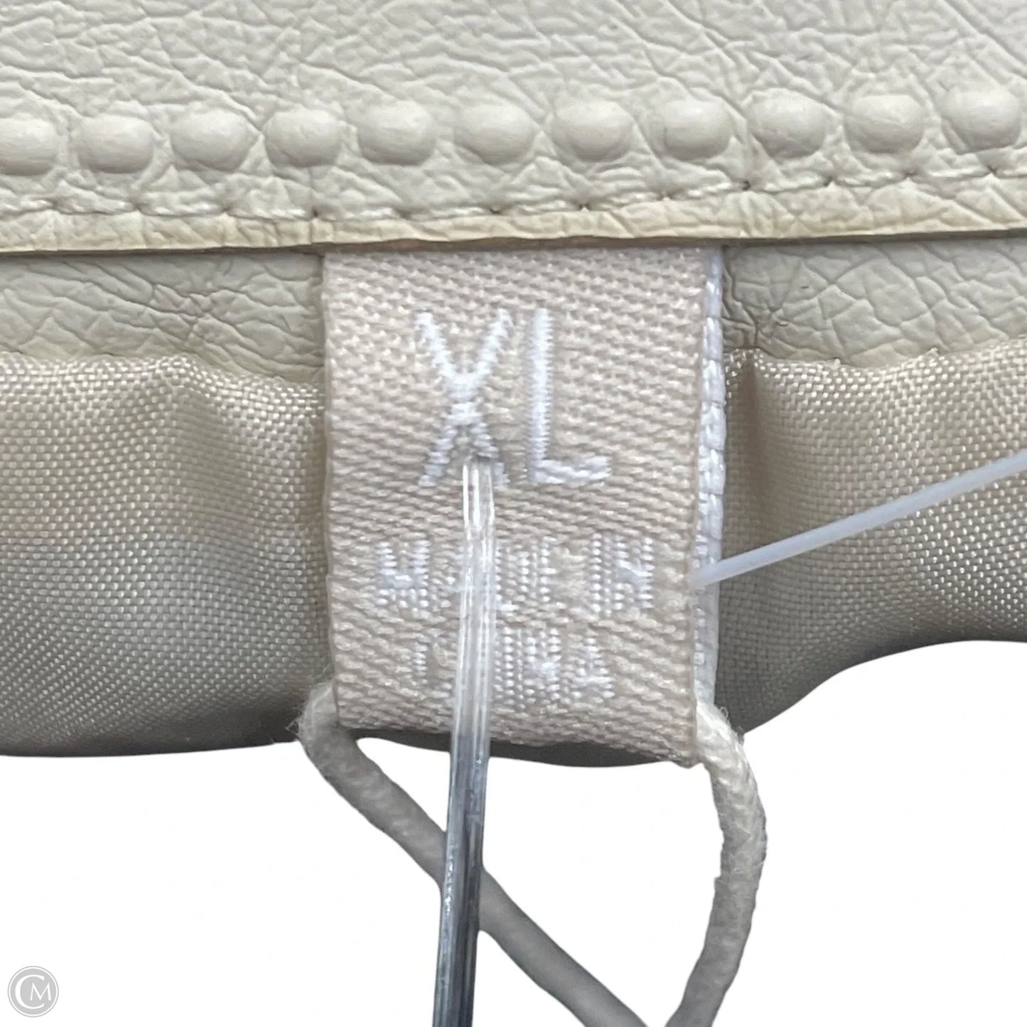 Jacket Moto By Max Studio In Cream, Size: Xl