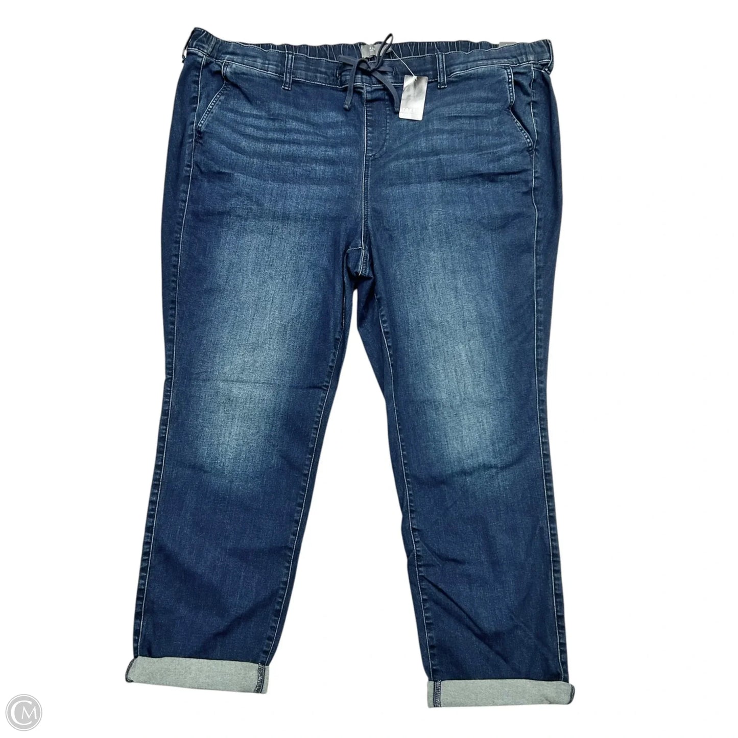 Jeans Straight By Torrid In Blue Denim, Size: 26