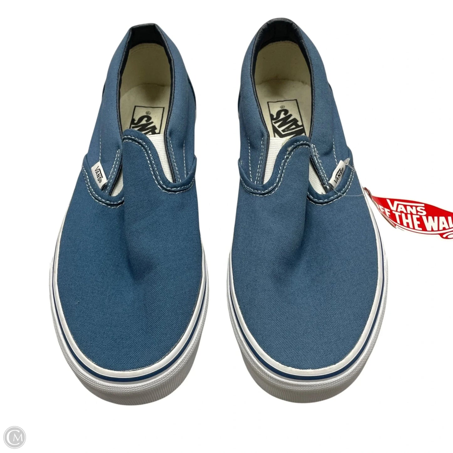 Shoes Sneakers By Vans In Blue, Size: 9.5