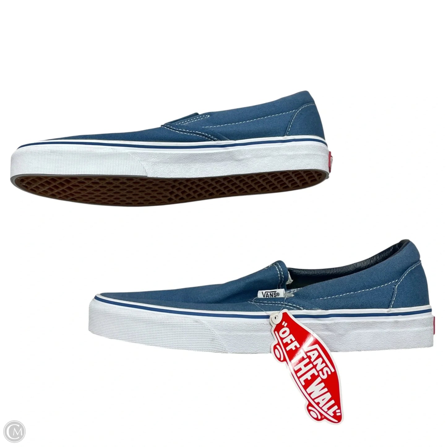 Shoes Sneakers By Vans In Blue, Size: 9.5
