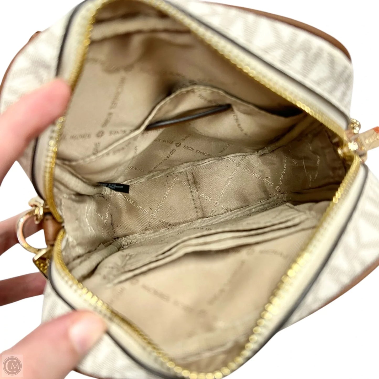 Crossbody Designer By Michael Kors, Size: Small