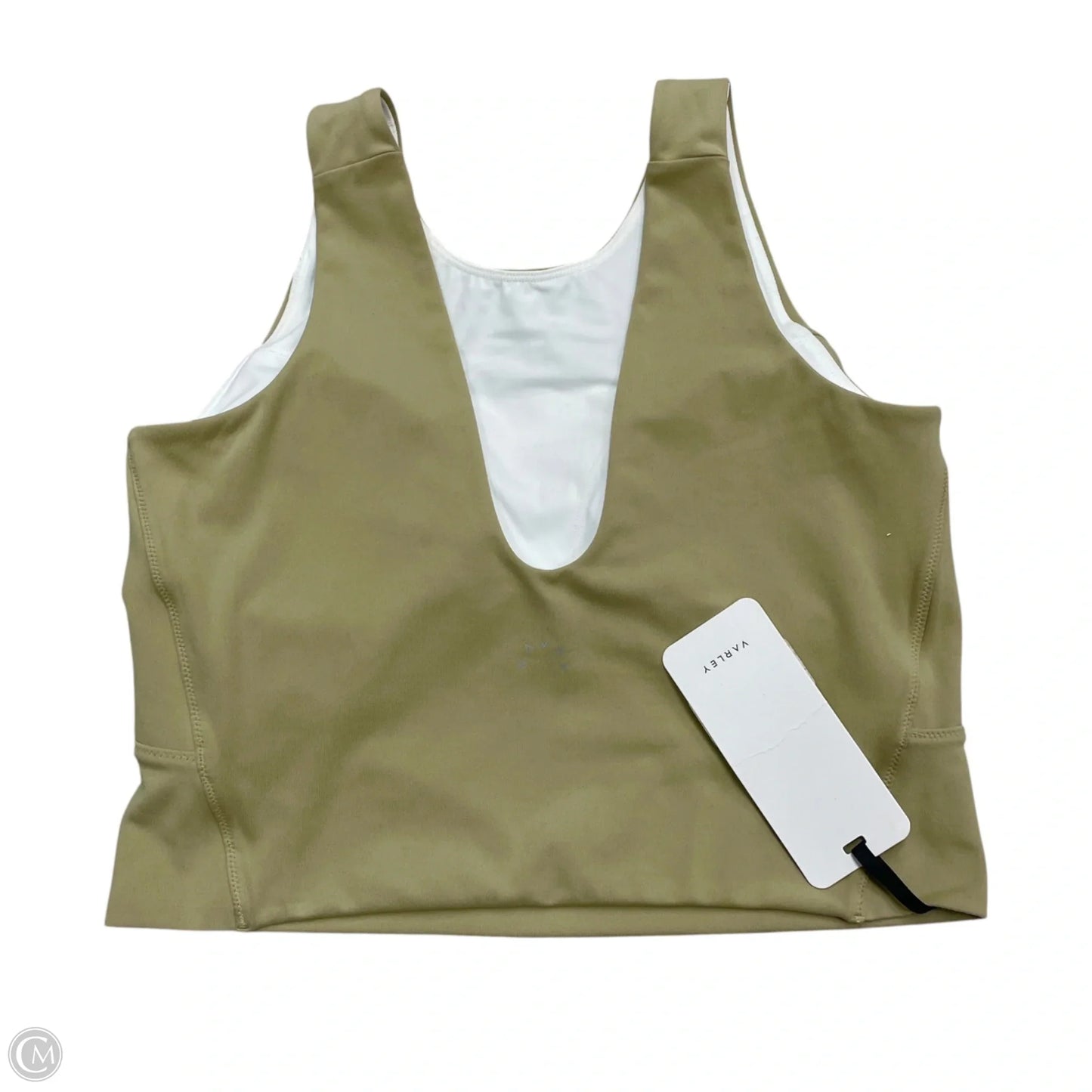 Athletic Bra By Varley In Beige, Size: L