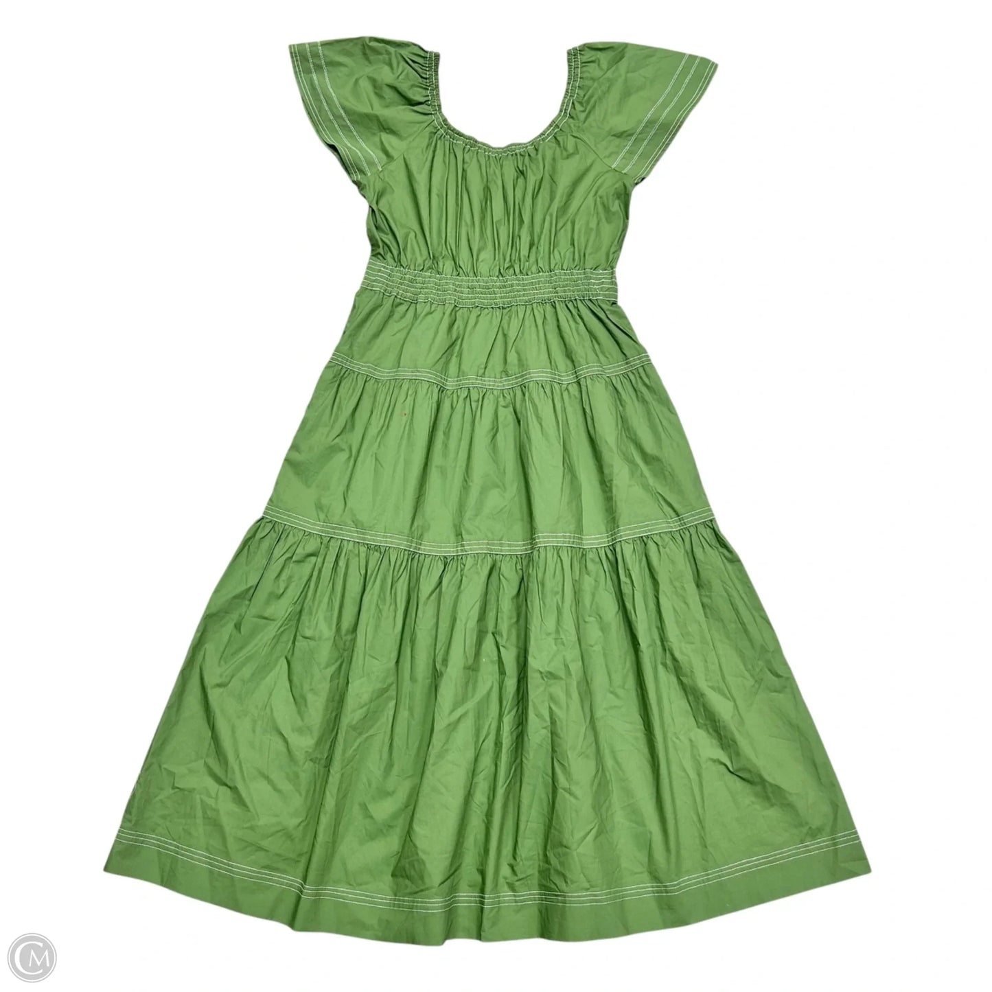 Dress Casual Maxi By Cartolina In Green, Size: S