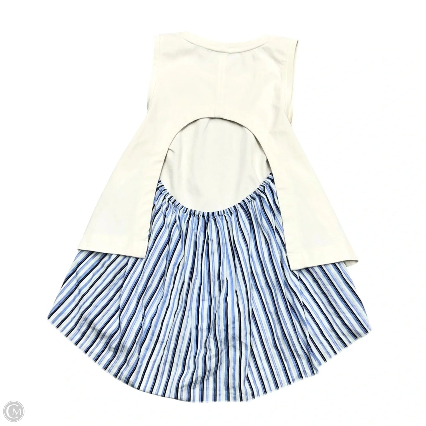 Top Sleeveless By Anthropologie In White, Size: S
