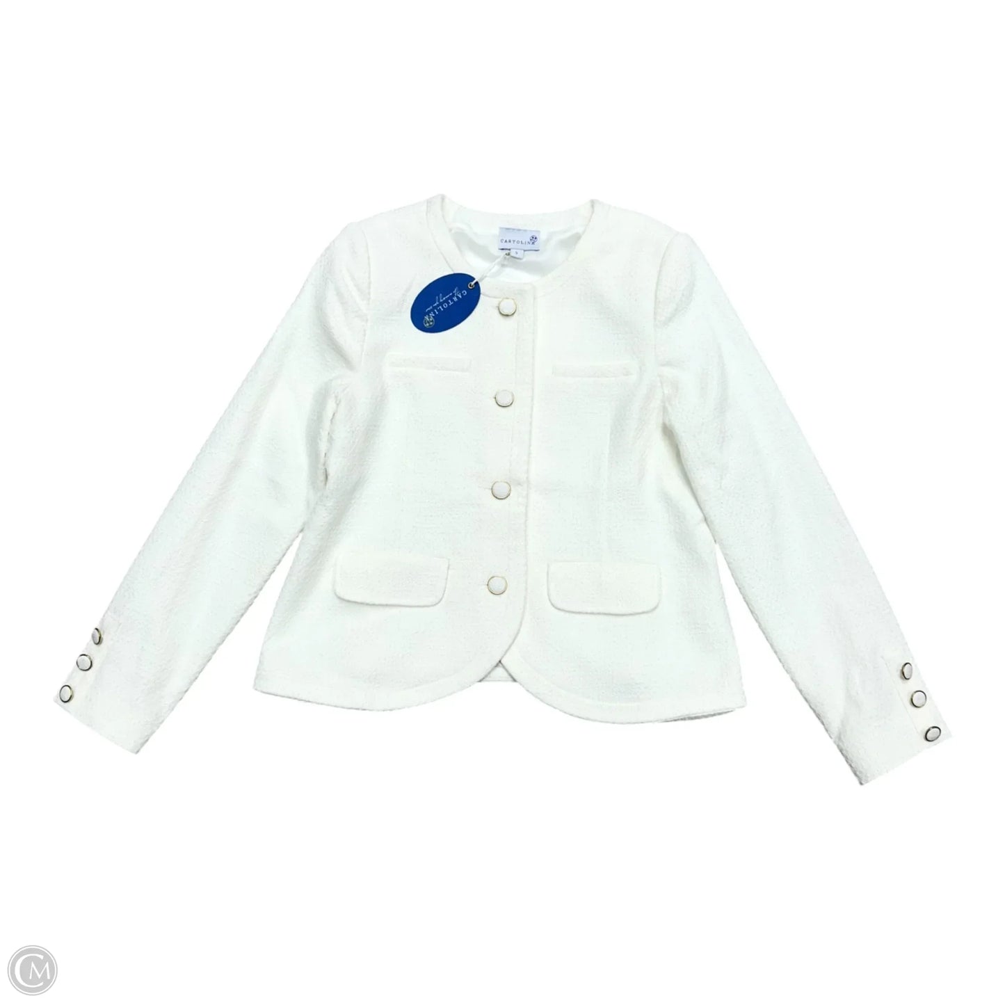 Blazer By Cartolina In White, Size: S