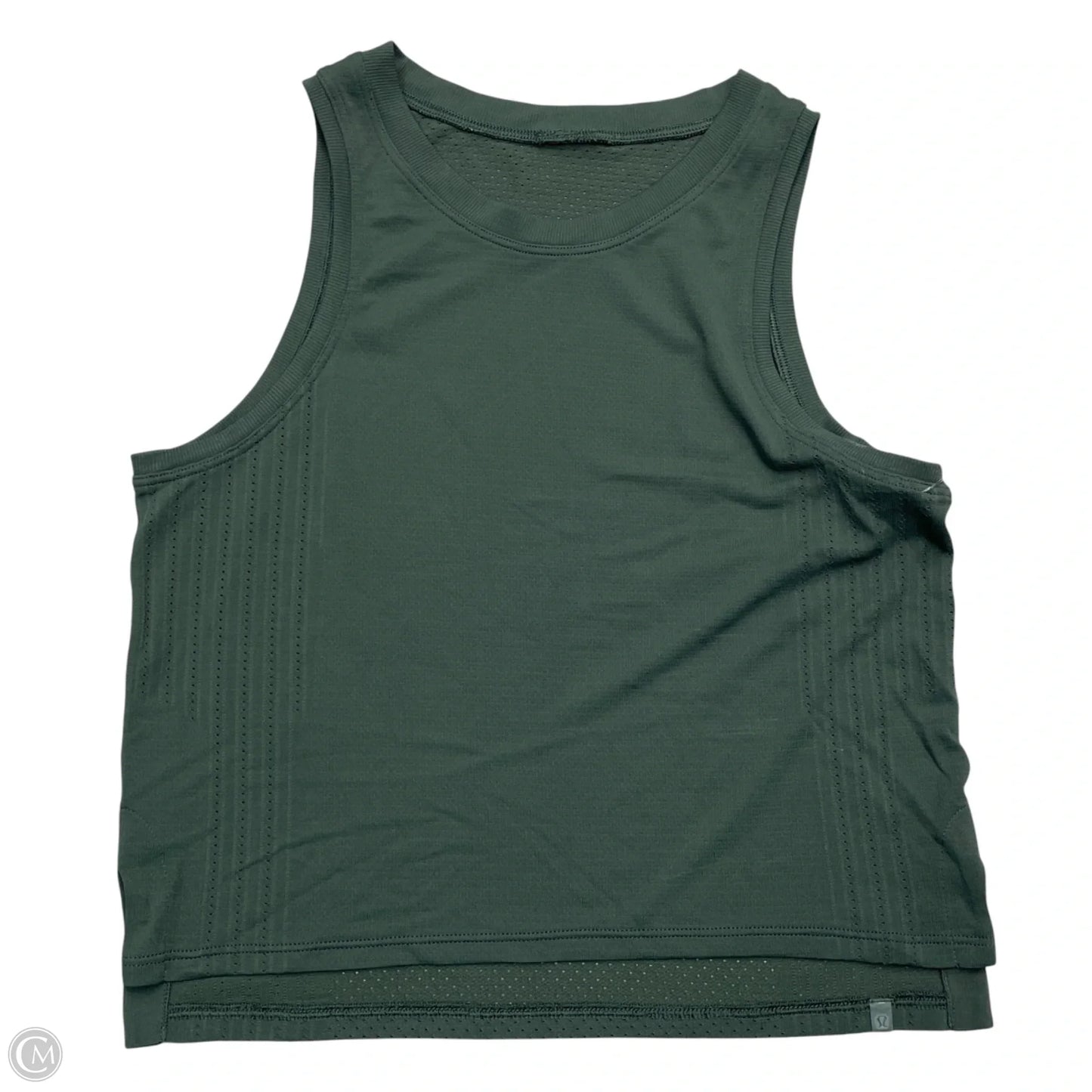 Athletic Tank Top By Lululemon In Green, Size: Xs
