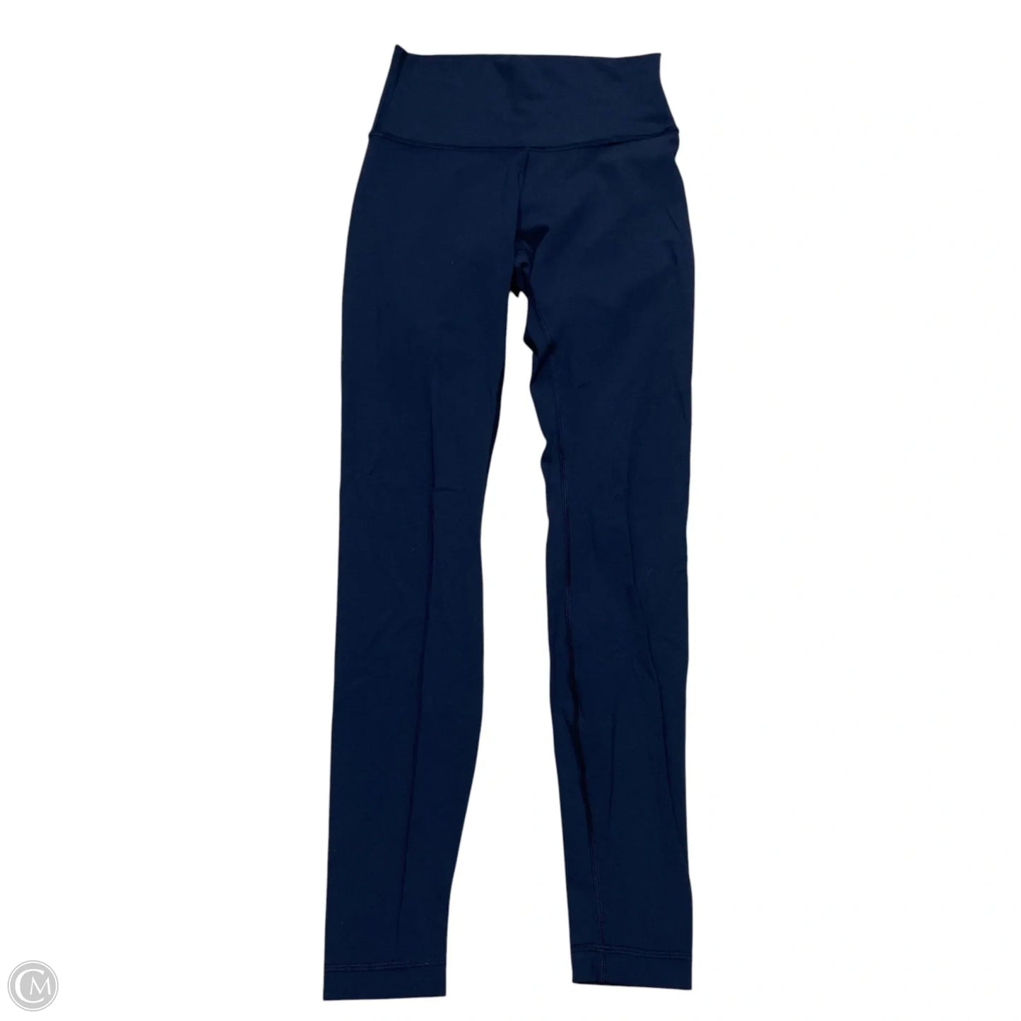 Athletic Leggings By Lululemon In Navy, Size: S